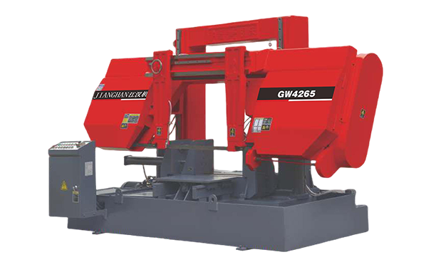郁南GW4265双柱龙门卧式带锯床