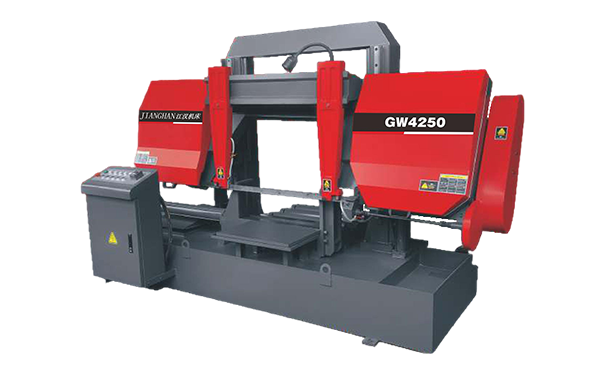 郁南GW4250双柱龙门卧式带锯床